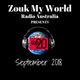 September 2018 - Hottest 20 Zouk Tracks for Zouk My World Radio! logo