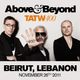 TATW400 - Above & beyond - Trance Around The World 400 Live at  Beirut, Lebanon (26.11.2011) logo