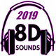 8D AUDIO MIX TOP40 HITS-2019- USE HEADPHONES logo