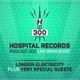 Hospital Podcast 300 with London Elektricity logo