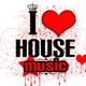 I love house logo