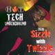 DEEP SIZZLE with TWIZZLE (The HOT Tech Underground EP) 超 Deep Sleeze Underground House Movement! Ω logo