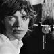 French radio (Inter), 25 September, 1971. Interview Mick Jagger logo