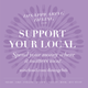 George Mihaly (Quality Music Lovers’ Society) / Dartmouth Arms / Support Your Local logo