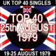 UK TOP 40  19 - 25 AUGUST 1979 logo