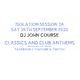 DJ John Course - Live webcast - week 28 Isolation Sat 26th Sept 2020 logo