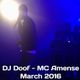 Doof & MC Amense - UK Makina Session - March 2016 logo