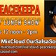 Sunday Lunch with DJ Peacekeepa - Salsa kizomba Soul show 14th Feb2021 logo