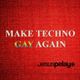 Make Techno Gay Again logo