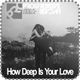 Progressive Sevdah 016 How Deep Is Your Love EDITION logo