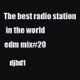 The best radio station in the world edm mix#20 logo