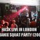 HASK - LIVE IN LONDON @ MANIK SQUAT PARTY (2003) logo