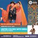 UNITED COLORS with INDIA. Radio 081: (DDLJ Tribute Mix, New Euro, World Music, Brit Asian, Bhangra) logo