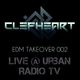 Clefheart - EDM TAKEOVER 002 - Live @ Urban Radio TV logo