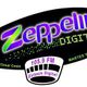 Vuelo del Zeppelin Digital presentado por DJ Cesar Cosio Viaje por las Mujeres Rockeras 80s logo