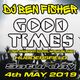 DJ Ben Fisher @ Good Times  - Huddersfield - May 2019 logo
