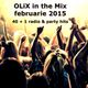 OLiX in the Mix februarie 2015 - 40+1 Radio & Party Hits logo