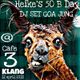Heike`s 50 B-Day Dj Set GoA JunG @ Cafe 3 Klang Essen 12.4.2013 logo