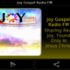 CrossOver Gospel Show Ft. DJ Souldia - Joy Gospel Radio FM 2nd Anniversary – 040716 @djsouldia logo