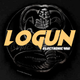 LOGUN DJ - Electronic 80s logo