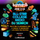 2015 Bonnaroo Lineup featuring All-Star College DJ: Aaron Martinez/WDBM-FM logo