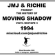 History Of Moving Shadow vinyl mixtape 1994 logo