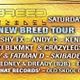 Shy Fx with Mc's Skibadee & Bassman & Fatman & Foxy New Breed Tour 18.11.2000 (ATOMICS) logo