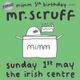 Mr. Scruff at Mimm's 5th Birthday, Nottingham Irish Centre, Sunday 1st May 2016 logo
