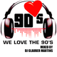 WE LOVE THE 90's - MIXED BY DJ GLAUBER MARTINS logo