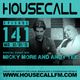 Housecall EP#141 (03/09/15) incl. a guest mix from Micky More & Andy Tee logo