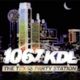 KDL 106.7 FM Dallas-Ft Worth-2002-1A1 The Texas Party Station logo