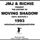 History Of Moving Shadow vinyl mixtape 1993 logo