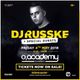 DJ Russke @ 02 Academy Birmingham Friday 4th May PROMO M1X logo