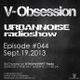 V-OBSESSION - #URBANNOISEradioshow 044 Pt2 [Sept.19,2013] on STROM:KRAFT Radio logo