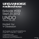UNDO - URBANNOISE 033 Pt1 [Sept.20,2012] on Pure.FM logo