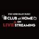 STAY HOME! ENJOY MUSIC! CLUB at home on live streaming  -MUSIC FUKUOKA- logo