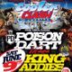 Civil War Clash - Poison Dart v King Addies@Bounce B Tampa Florida 9.6.2018 logo