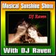 DJ Raven's Musical Sunshine Show on UFDV Radio 87.9fm 23 June 2012 logo