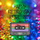 Happy Retro Gay Pride 2020 logo
