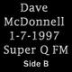 Dave McDonnell 1-7-97 Super Q FM Side B logo