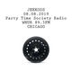 08.08.19 Jeekoos on Party Time Society Radio WNUR Chicago logo