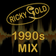 DJ Ricky Gold - 1990s Mix (House, Hip Hop, Rock and Pop Classics) (40th Birthday Party Live Mix) logo