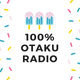 100%OTAKU Radio 1 logo