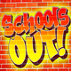 Social Distancing - School's Out logo