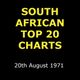 SOUTH AFRICAN TOP 20 CHARTS [20th AUGUST 1971] feat The Sweet, John Kongos, Ringo Starr, Bee Gees logo