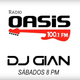 DJ GIAN - RADIO OASIS Mix 01 | Rock en Ingles 80 y 90 logo