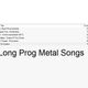 Progressive Music Planet: Long Prog Metal Songs logo