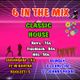 6 IN THE MIX COLLABORATION CLASSIC HOUSE (Retro 70's, Flashback 80's, Hits 90's) logo