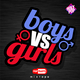 Boy Bands Vs. Girl Bands - Holy Pop Mixtape logo