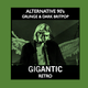 Gigantic Retro - Alternative 90's - Grunge and Dark Britpop logo